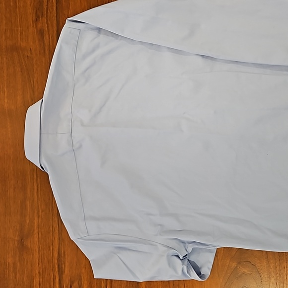 Nordstrom Tech-Smart, Traditional Fit Dress Shirt, Blue, NWT - Picture 7 of 7